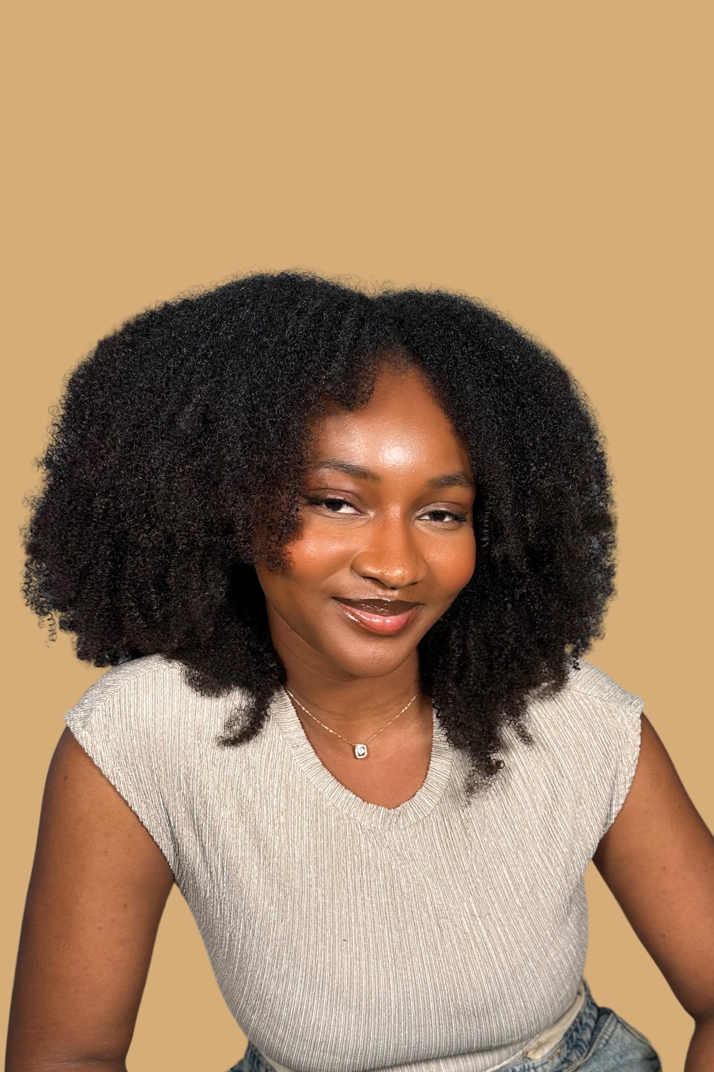 Classic Kinky Flip Over Wig