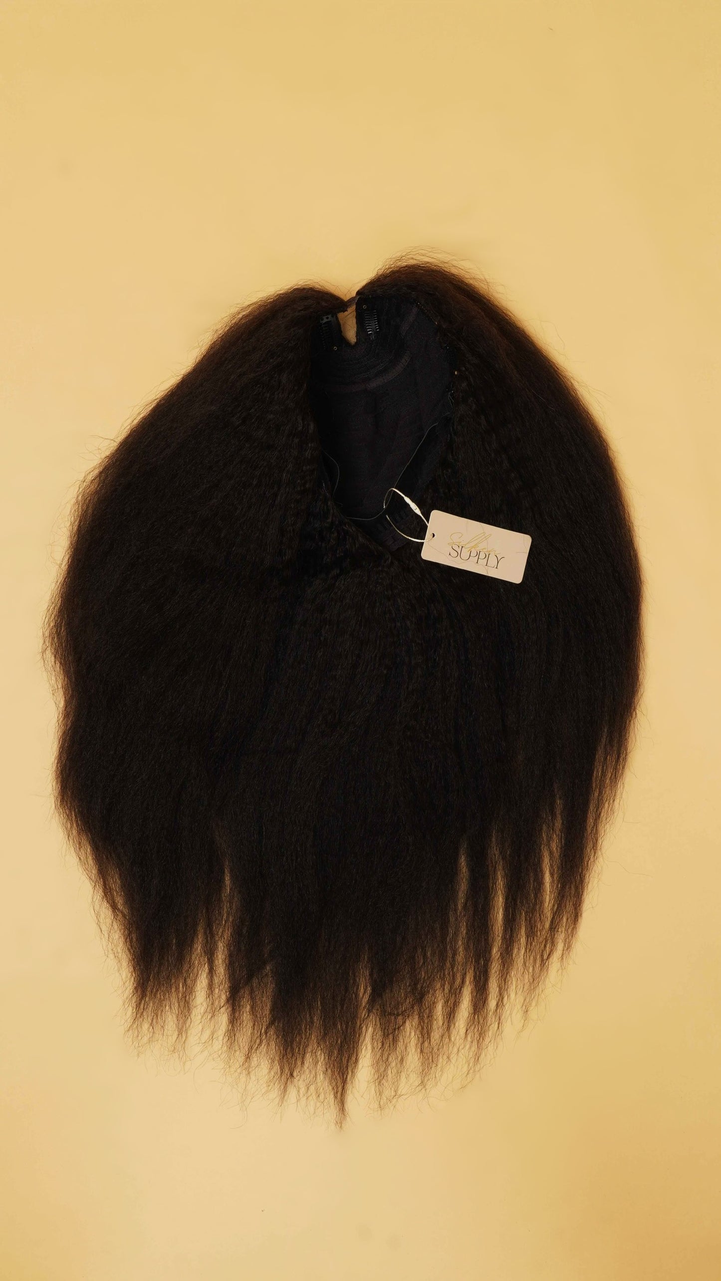 Kinky Straight U-Part wig