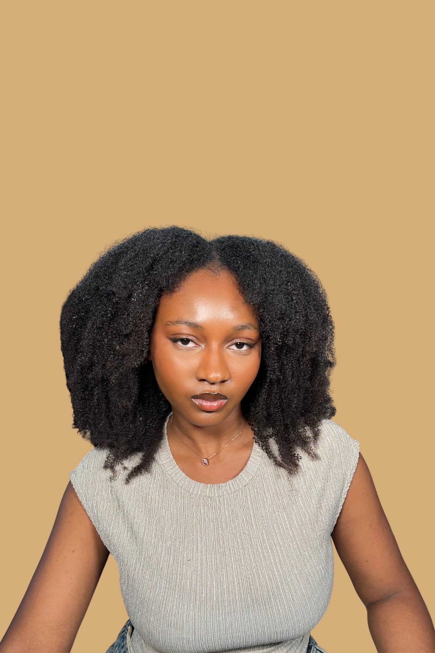 Classic Kinky Flip Over Wig