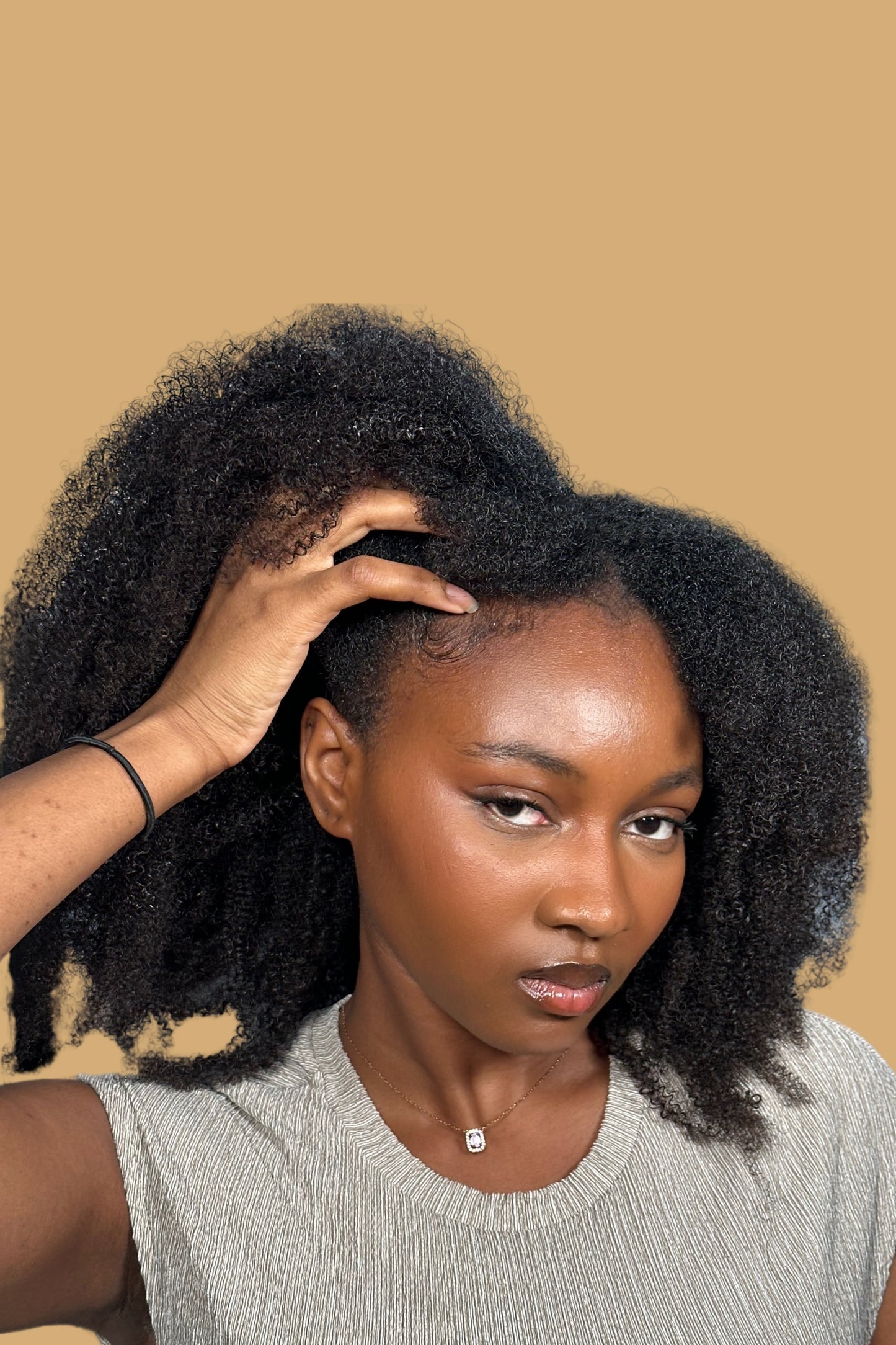 Classic Kinky Flip Over Wig