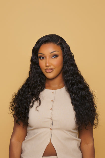 Natural Wavy 6x6 HD  Lace Closure Wig