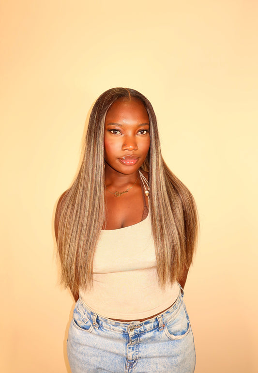 Honey Mocha Natural Wavy Bundle